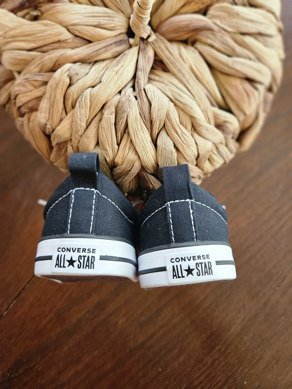 Converse All Star Black White Shoes Toddler Size 8 Sneakers